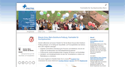 Desktop Screenshot of be.suchtpraevention.org